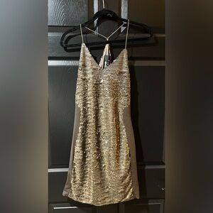 NEW Greylin Sequined Party Dress NWT